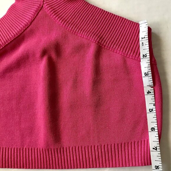 Salant Knitted Hot Pink Top Size Small - Picture 6 of 7